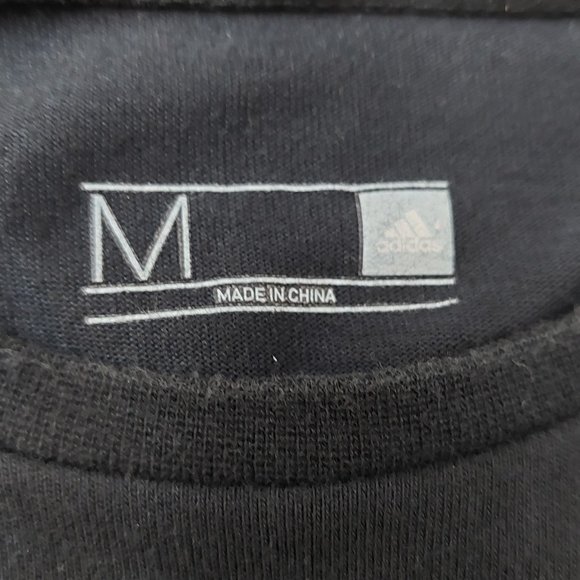 Adidas Juventus Football Club T- Shirt Black Short Sleeve Men's Medium - Picture 6 of 11